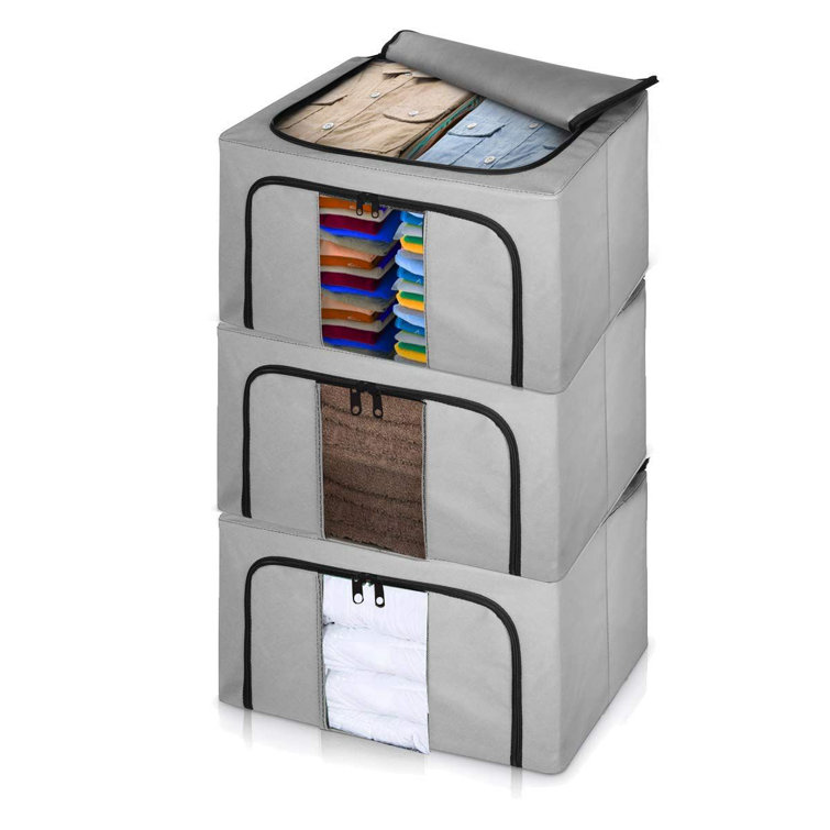 Rebrilliant Storage Bags Boxes Organiser With Double Opening Zips